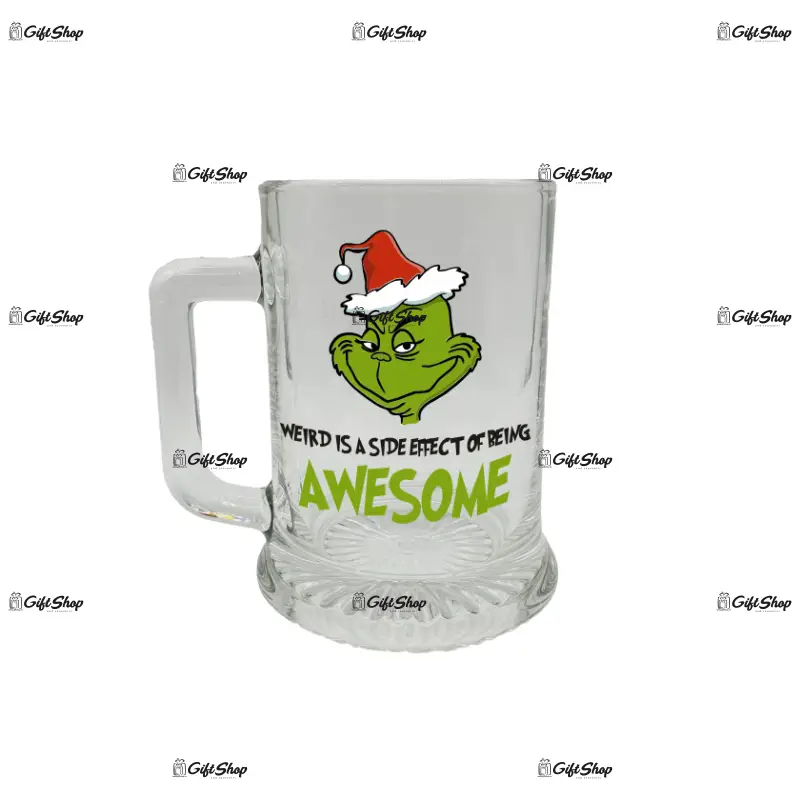 Weird is a side effect, halba cu mesaj